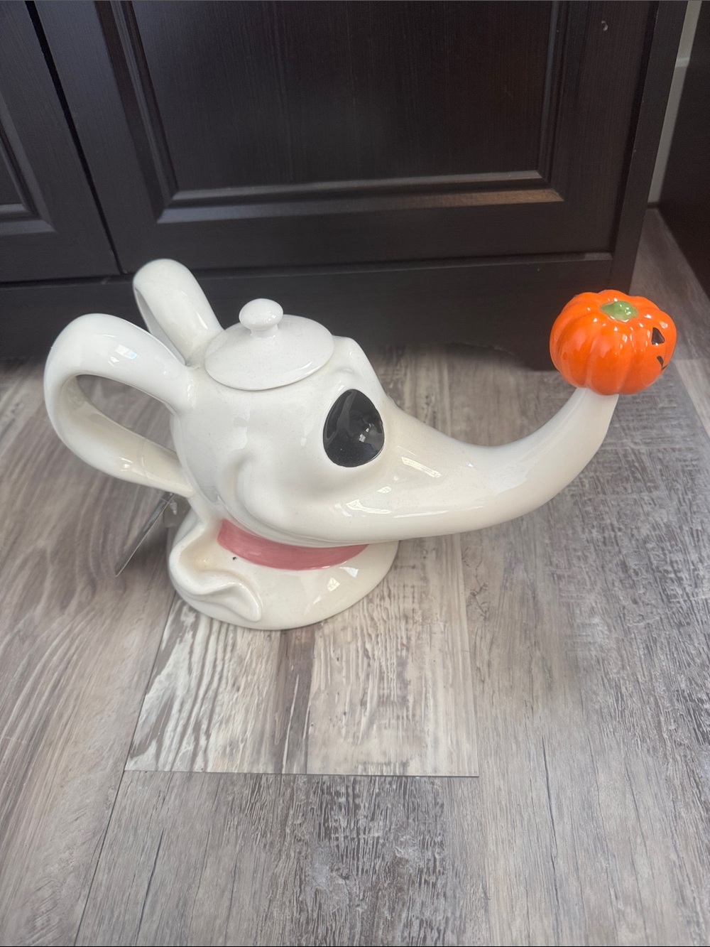 Brand New with tags Nightmare Before Christmas Zero tea pot.